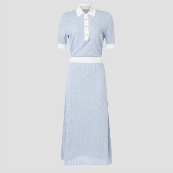BOSS Polo Knit Midi Dress, Size: XS - Picture 5 of 12